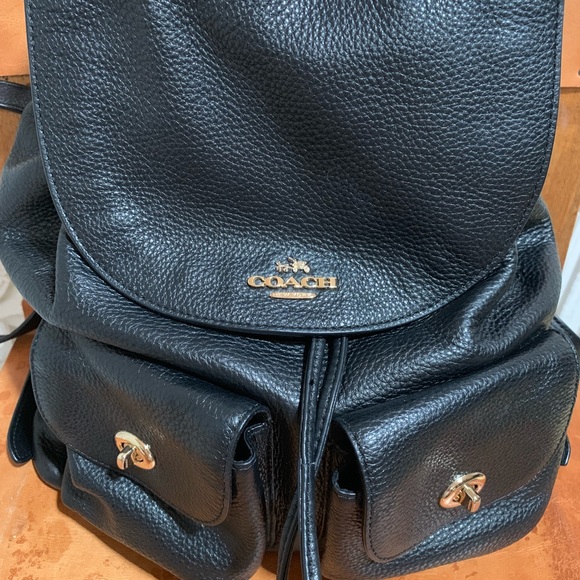 Coach Leather Backpack - Picture 8 of 8